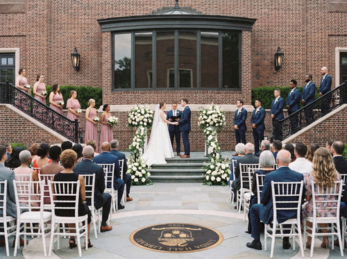 Courtyard Wedding