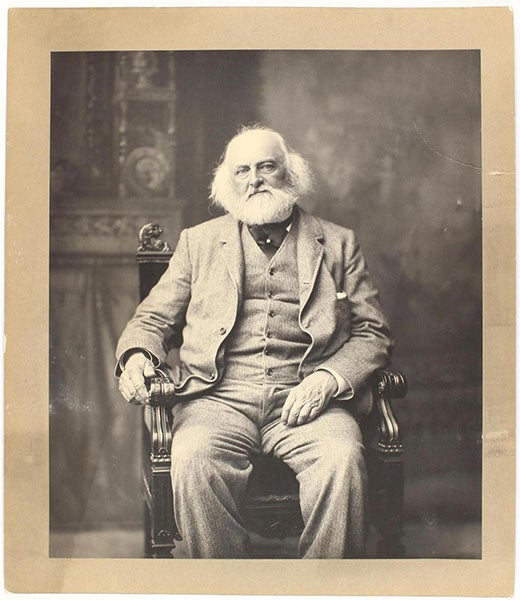 Portrait of Lewis Morris Rutherfurd, unknown source, date, or location, but clearly Rutherfurd (villagepreservation.org)