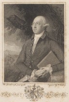 Portrait of Thomas Pennant, engraved frontispiece by W. Ridley, 1793, after a painting by Thomas Gainsborough, 1776, in The Literary Life of the late Thomas Pennant, by Thomas Pennant, 1793 (Linda Hall Library)