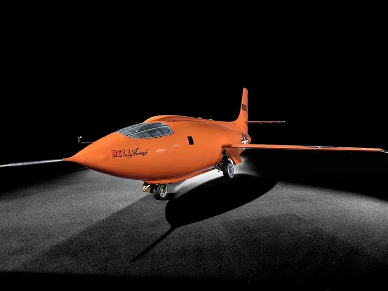 Bell X-1 that broke the sound barrier on Oct. 14, 1947, piloted by Chuck Yeager, on display at the National Air and Space Museum, Smithsonian Institution (airandspace.si.edu)