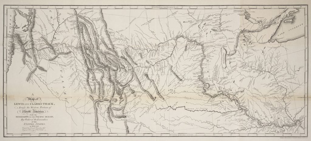 Image source: Lewis, Meriwether, et al. History of the Expedition Under the Command of Lewis and Clark…. Vol. 4. Francis P. Harper, 1893. View Source