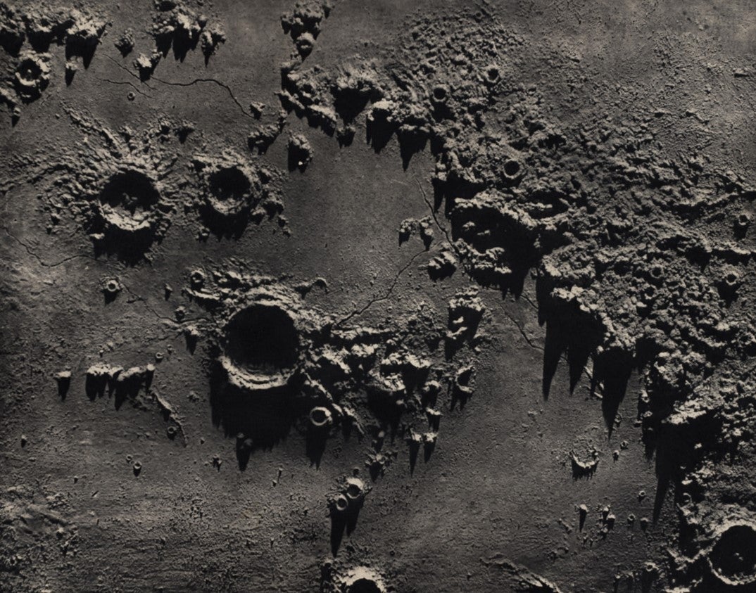 Nasmyth, James Hall, James Carpenter. The Moon : Considered as a Planet, a World, and a Satellite. 2nd ed. London: John Murray, 1874.