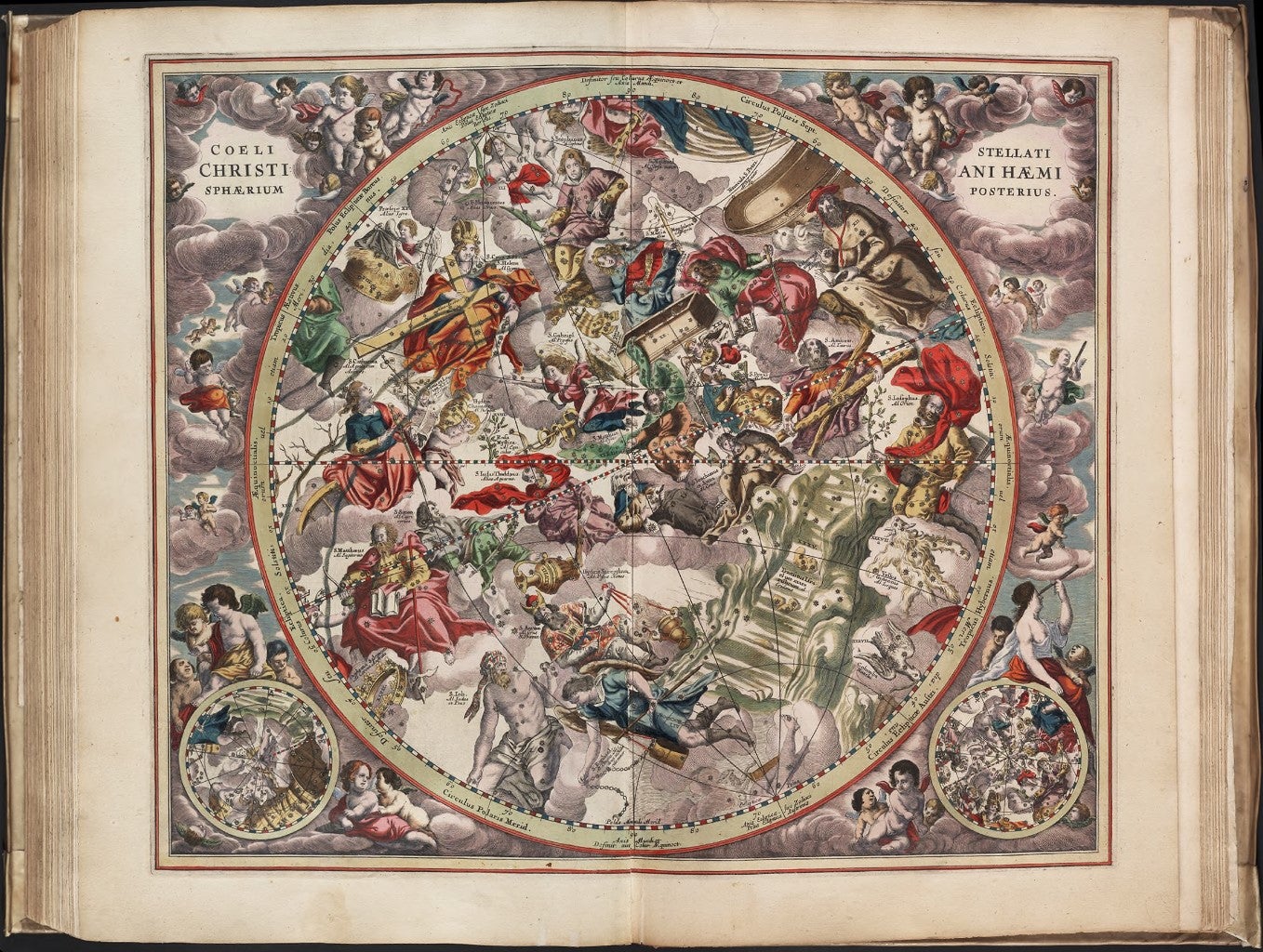 Christian constellations Image source: Cellarius, Andreas. Harmonia macrocosmica. Amsterdam: apud Joannem Janssonium, 1661, pp. 168-169.