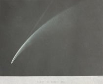 The Great Comet of 1858 (Donati’s Comet), drawing by George Phillips Bond, Annals of the Harvard College Observatory, frontispiece, vol. 3, 1862 (Linda Hall Library)