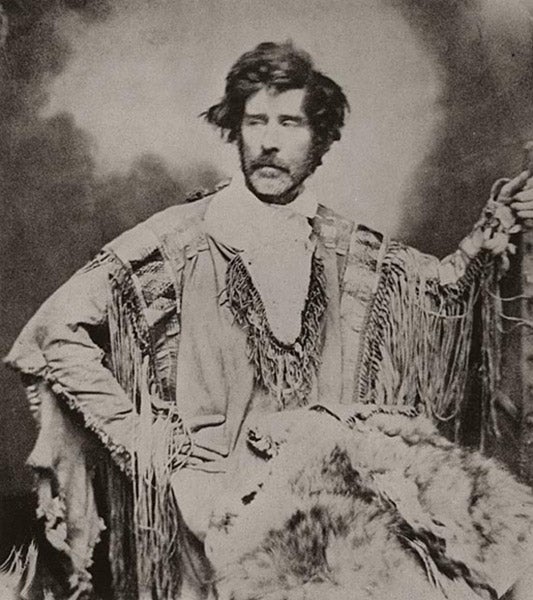 Portrait of Paul Kane, photograph, 1850, National Gallery of Canada (Wikimedia commons)