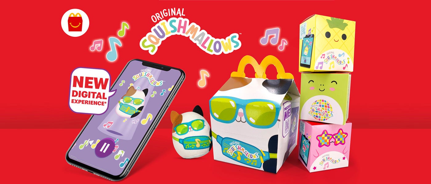 Jazwares Brings #1 Plush Brand Squishmallows to Mcdonald’s® Happy Meals® Worldwide