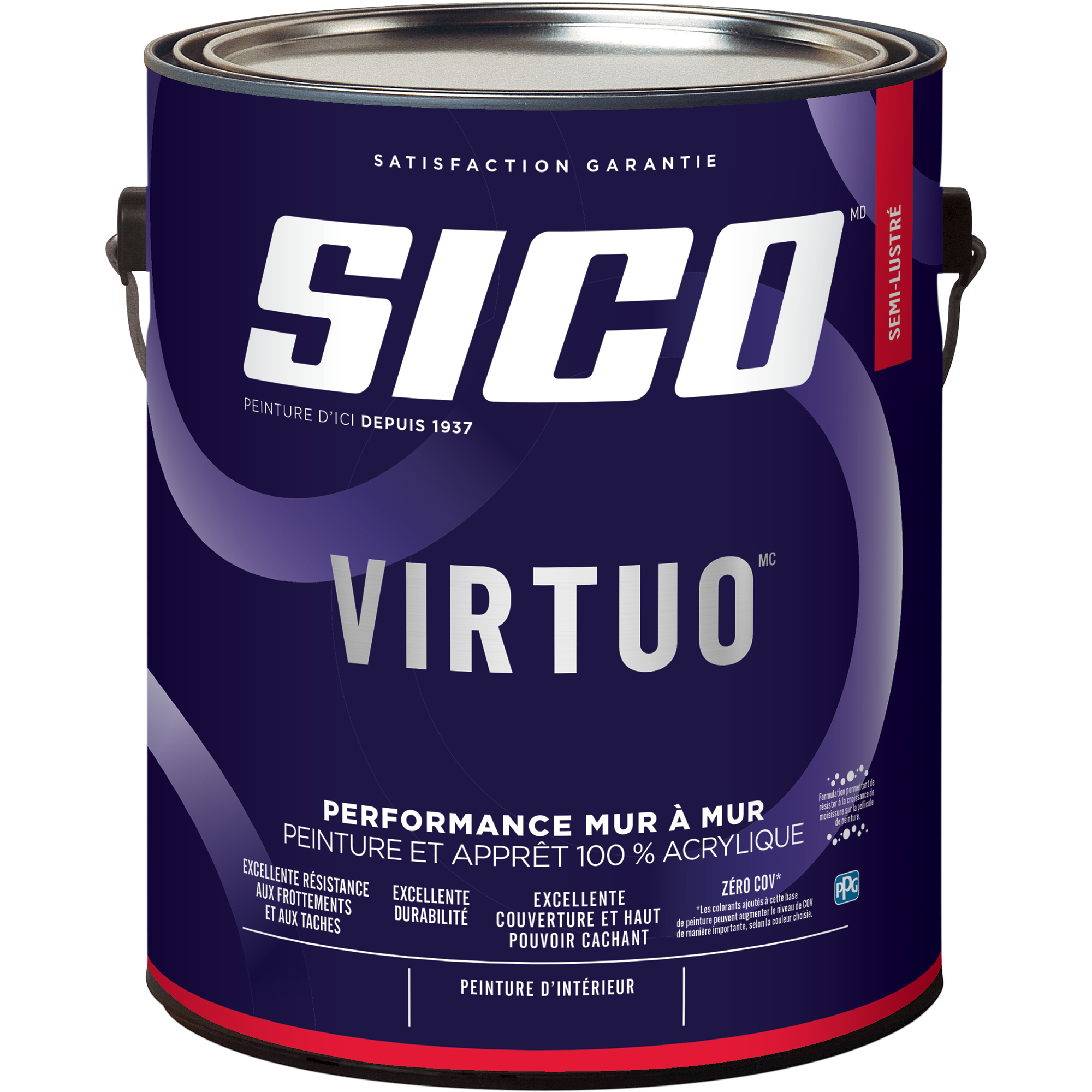 Peinture d’intérieur Sico VIRTUO semi-lustré