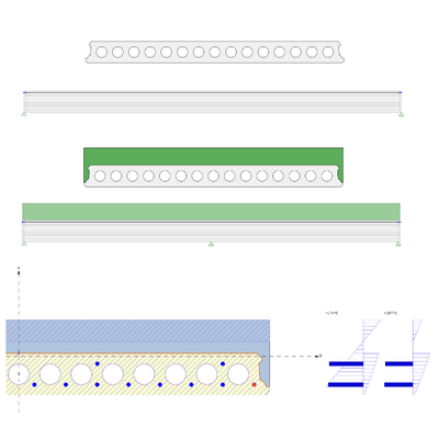 Precast hollow core slab 