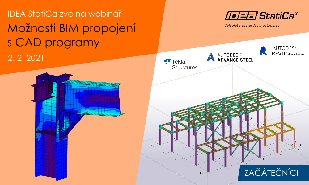 Možnosti BIM propojení s CAD programy