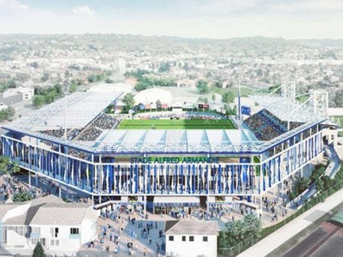 Stadium roof, France