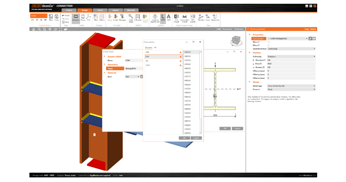 Ease your life with the cross-section library