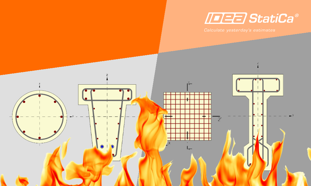 Brandwerendheid van betondoorsnedes in IDEA StatiCa