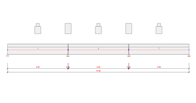 RC composite continuous beam