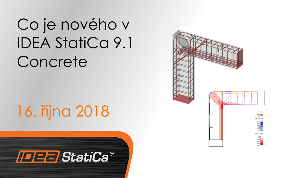 Co je nového v IDEA StatiCa 9.1 Concrete