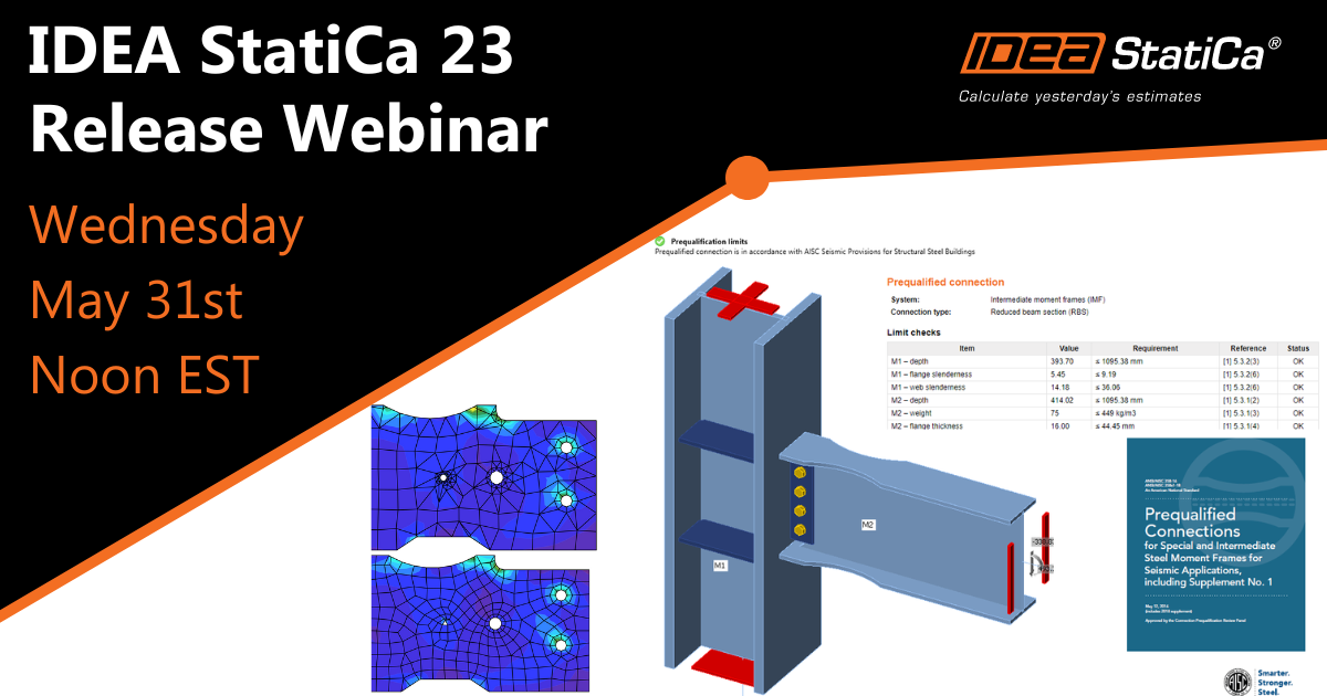 IDEA StatiCa 23 release webinar