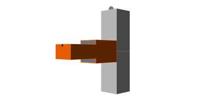 Prestressed cross joint