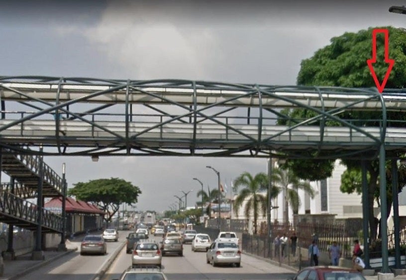 Pedestrian bridge, Ecuador