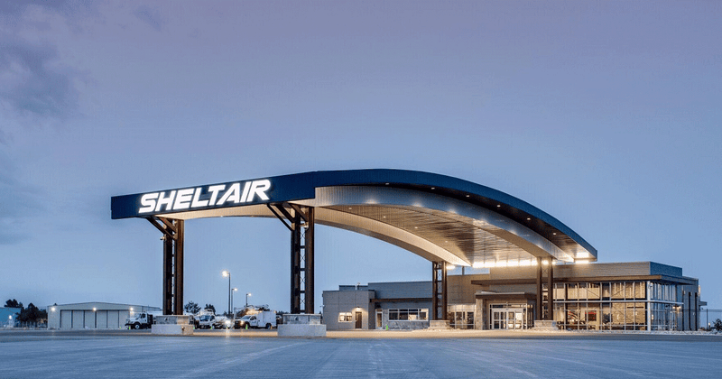 Rocky Mountain Metropolitan Airport Drive-Through Canopy