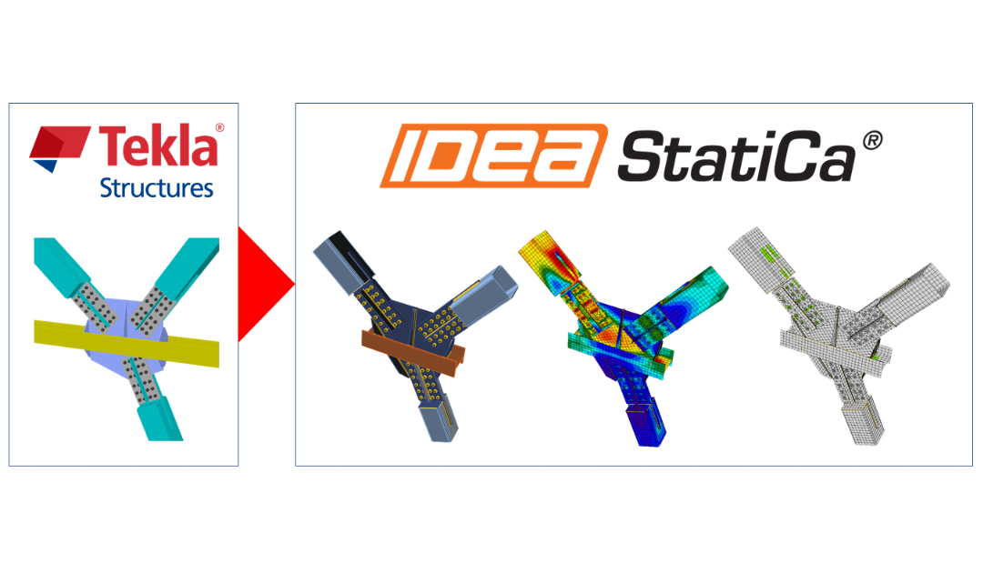 Exportieren Sie jede Stahlverbindung von Tekla Structures nach IDEA StatiCa