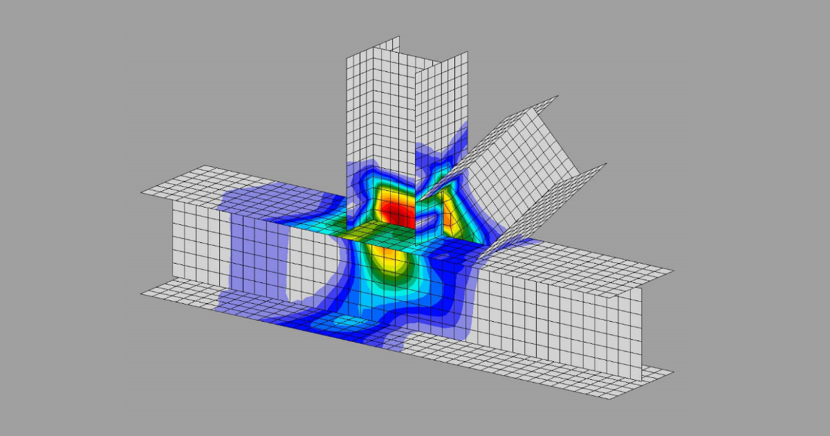 Truss joint design with open sections