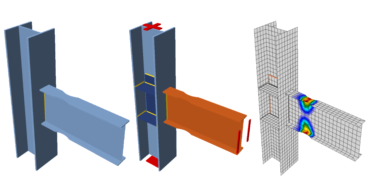 An advanced approach to seismic code-check of steel connections