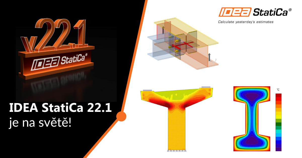 IDEA StatiCa 22.1 je na světě!