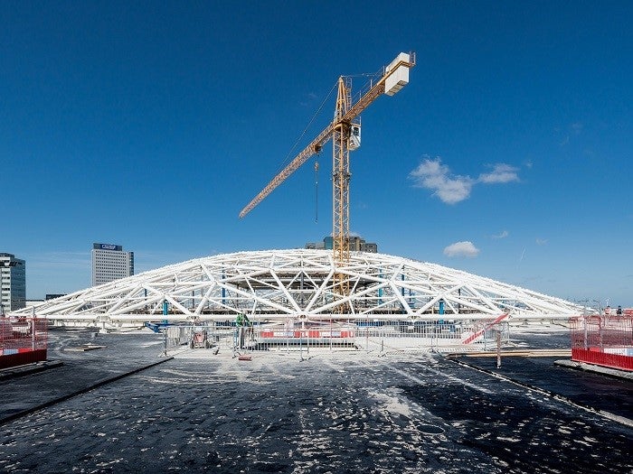 Steel dome structure, Netherlands