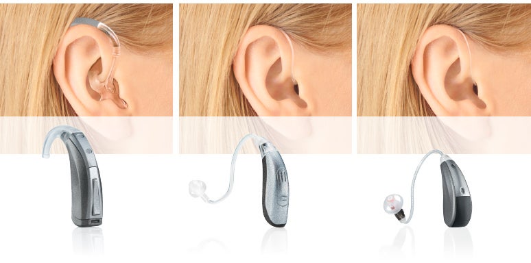 Hinter-dem-Ohr-Hörgeräte