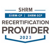 2023 SHRM approved provider logo