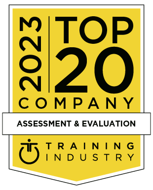 2023 Top 20 Assessment and Evaluation Companies award badge?fm=webp&q=75