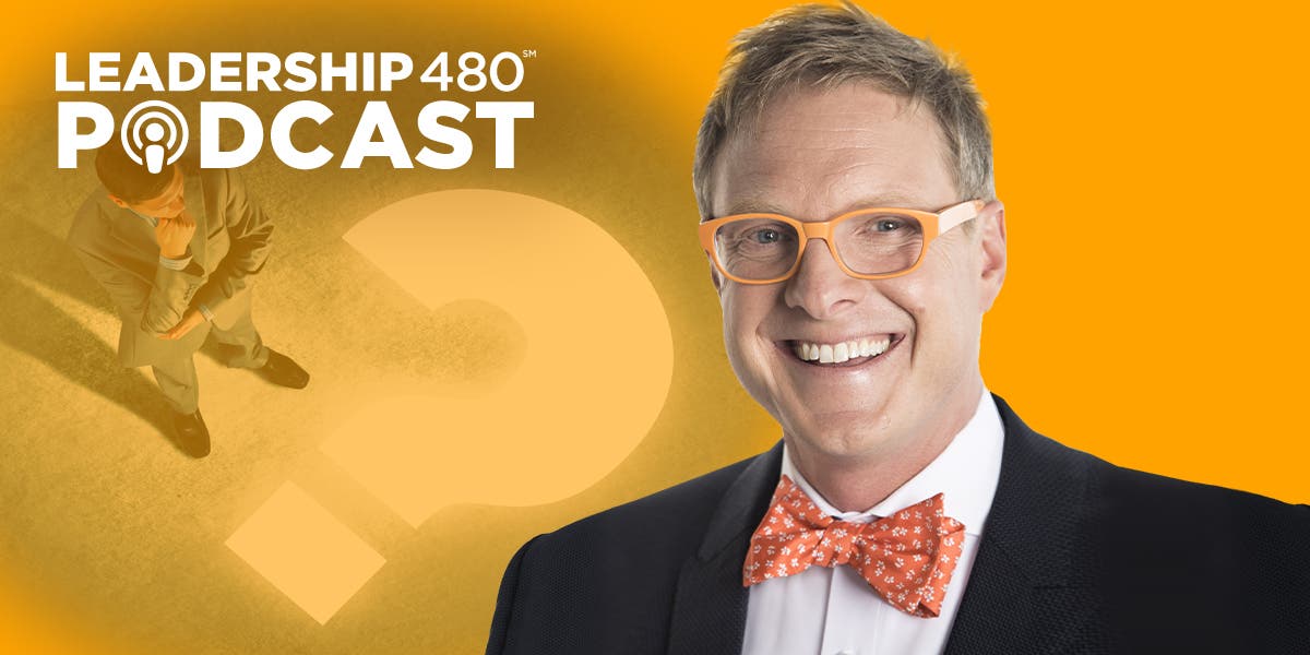 Stop trying to get everyone to think you're an expert. You have to become a visionary. Andrew Davis chats with us about the importance of leaders focusing on big un-Googleable questions. (Episode 12)