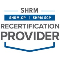 SHRM recertification badge