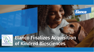 Elanco Closes Acquisition of Kindred Biosciences