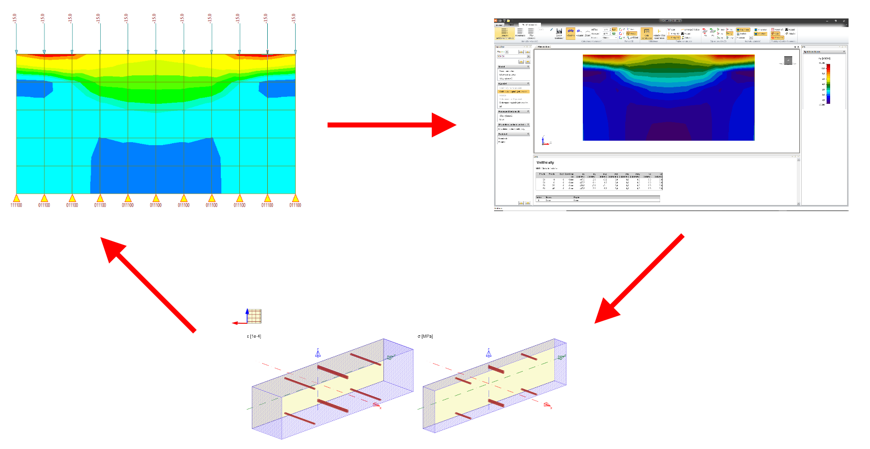 BIM link exporten van betonwanden naar IDEA Detail