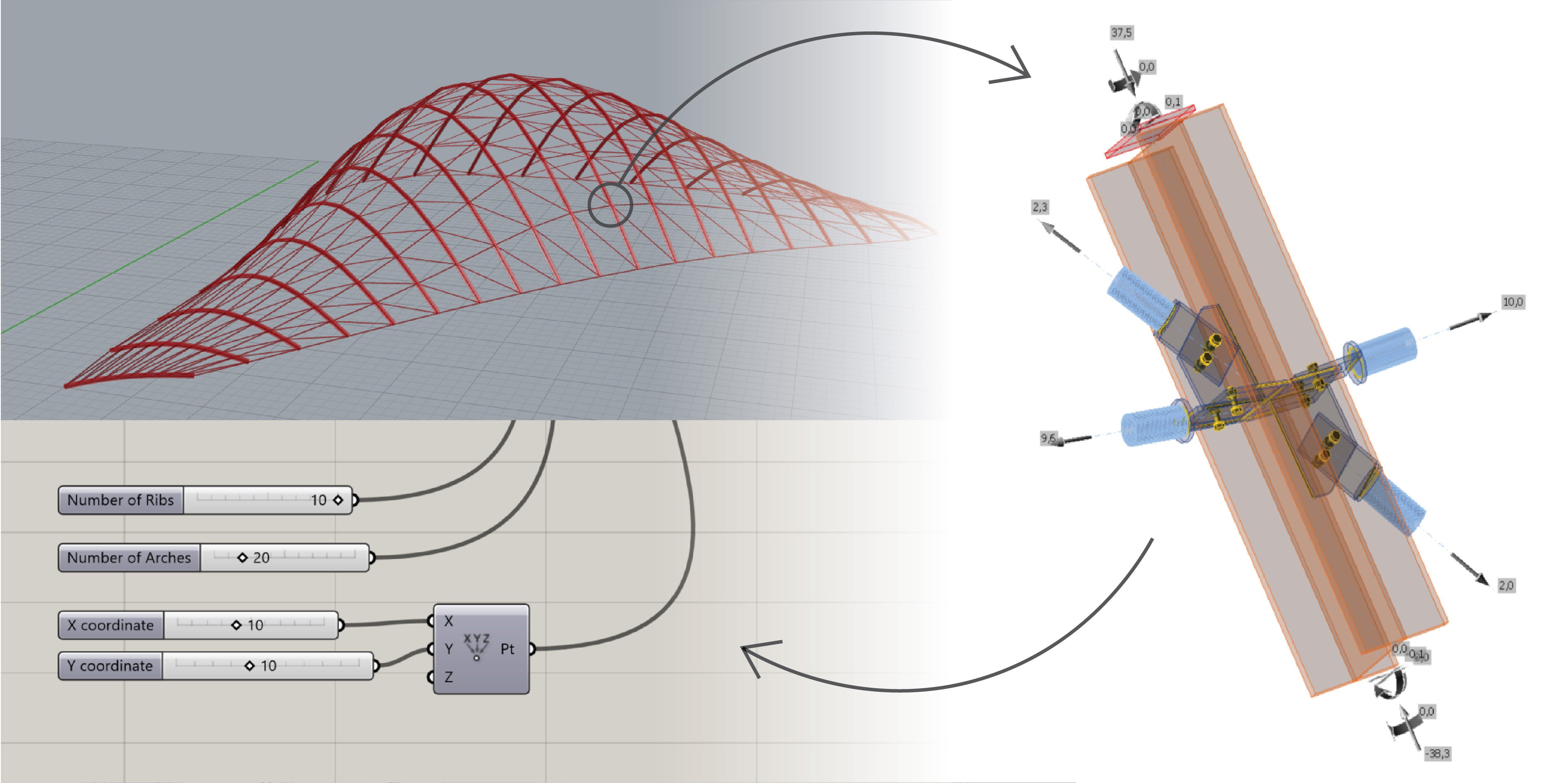 karamba3d naar IDEA CONNECTION KarambaIDEA