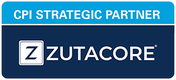 CPI Strategic Partner logo featuring Zutacore branding.