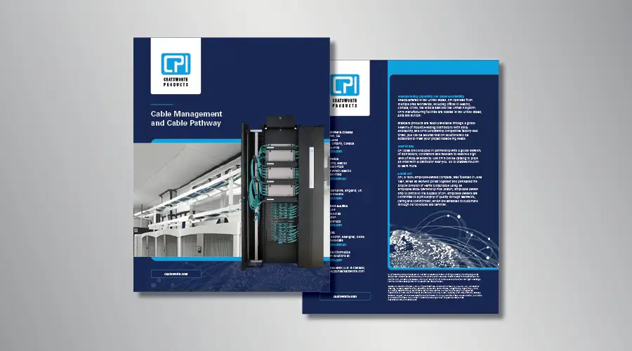 Cable Management and Cable Pathway Brochure