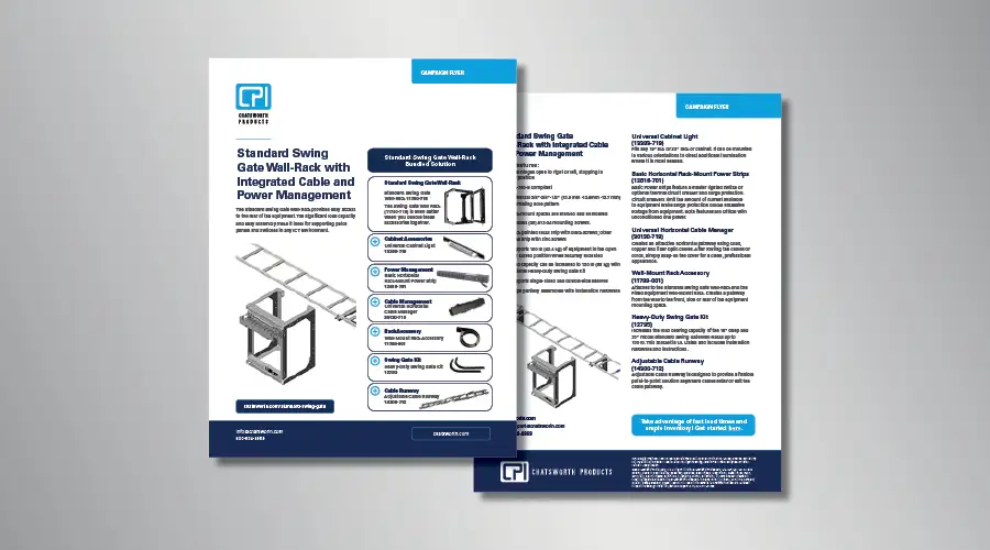 Standard Swing Gate Wall-Rack Bundled Solution Brochure