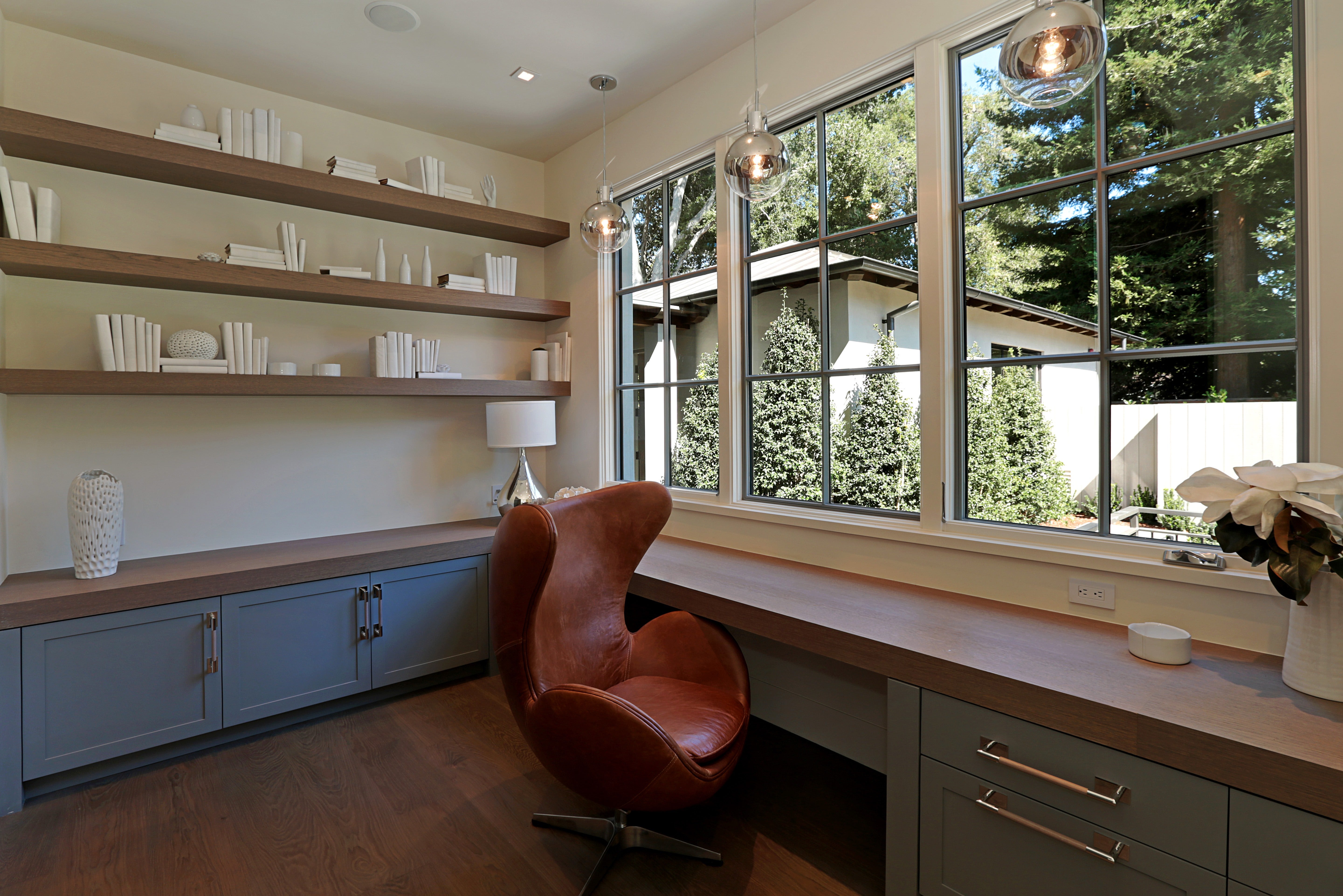 Shinnoki - veneer - desk interior wood - office