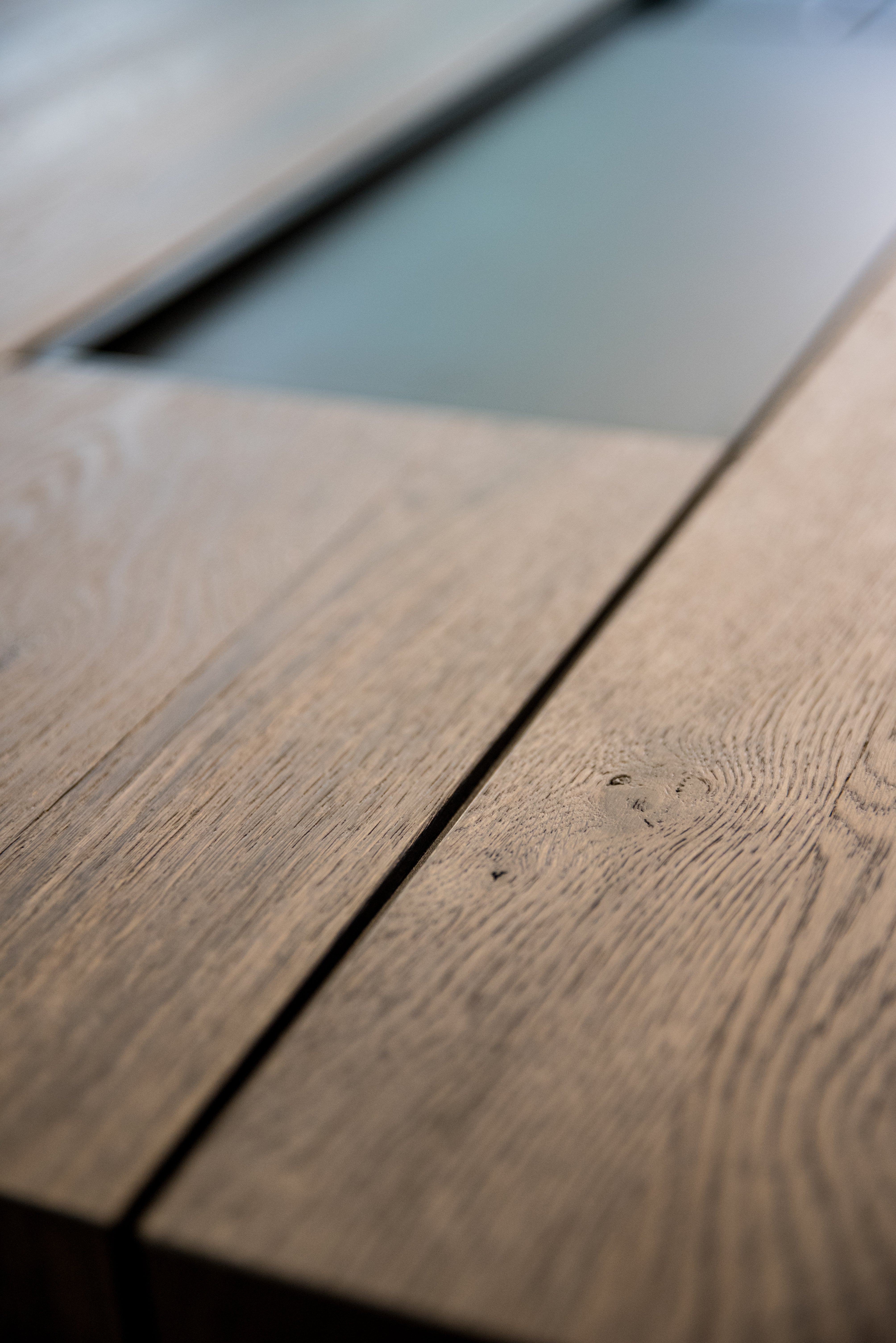 Querkus - wood veneer - wood floor - parquet - wood detail floor - office floor - office