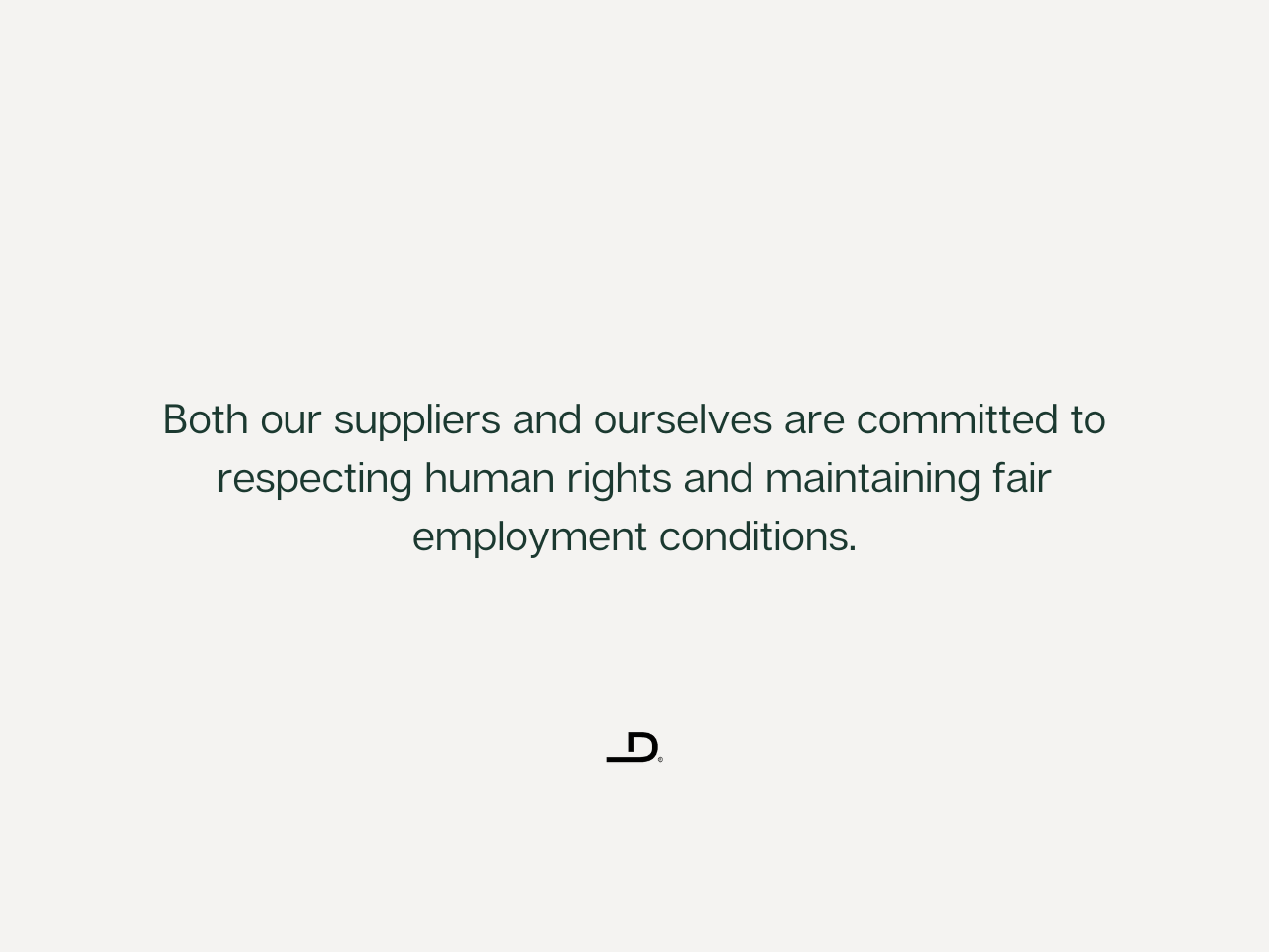 Decospan - Human rights and fair employment