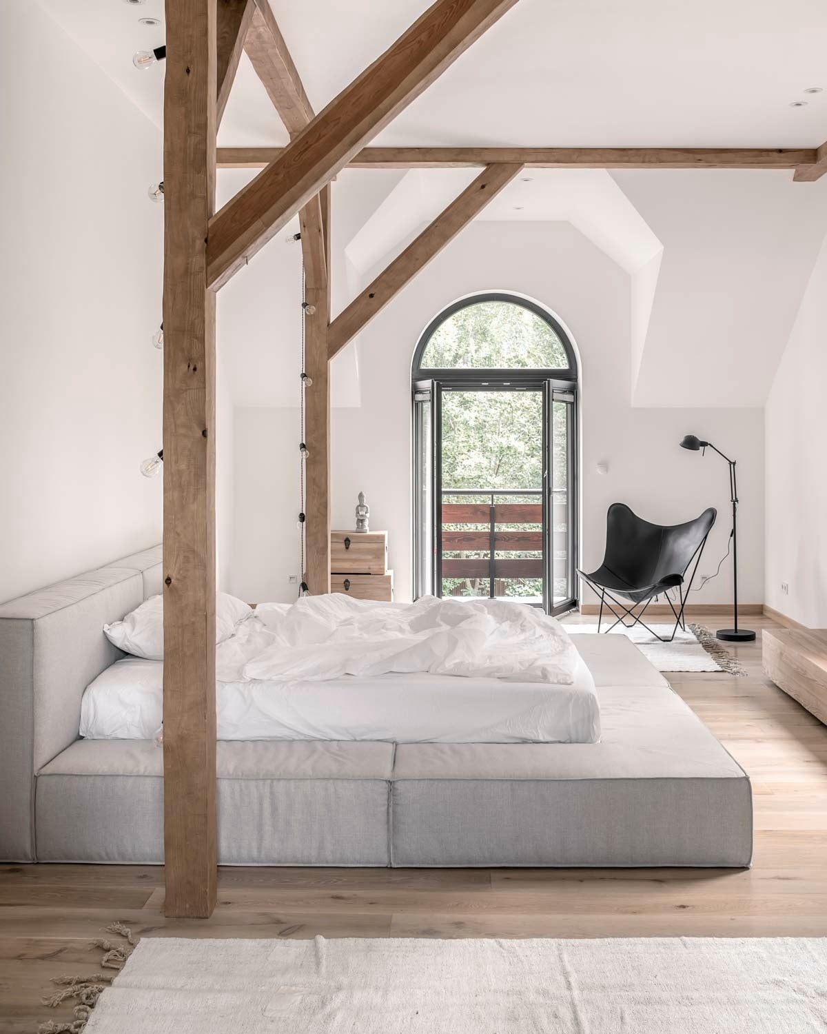 natural wood bedroom - bedroom - simple bedroom