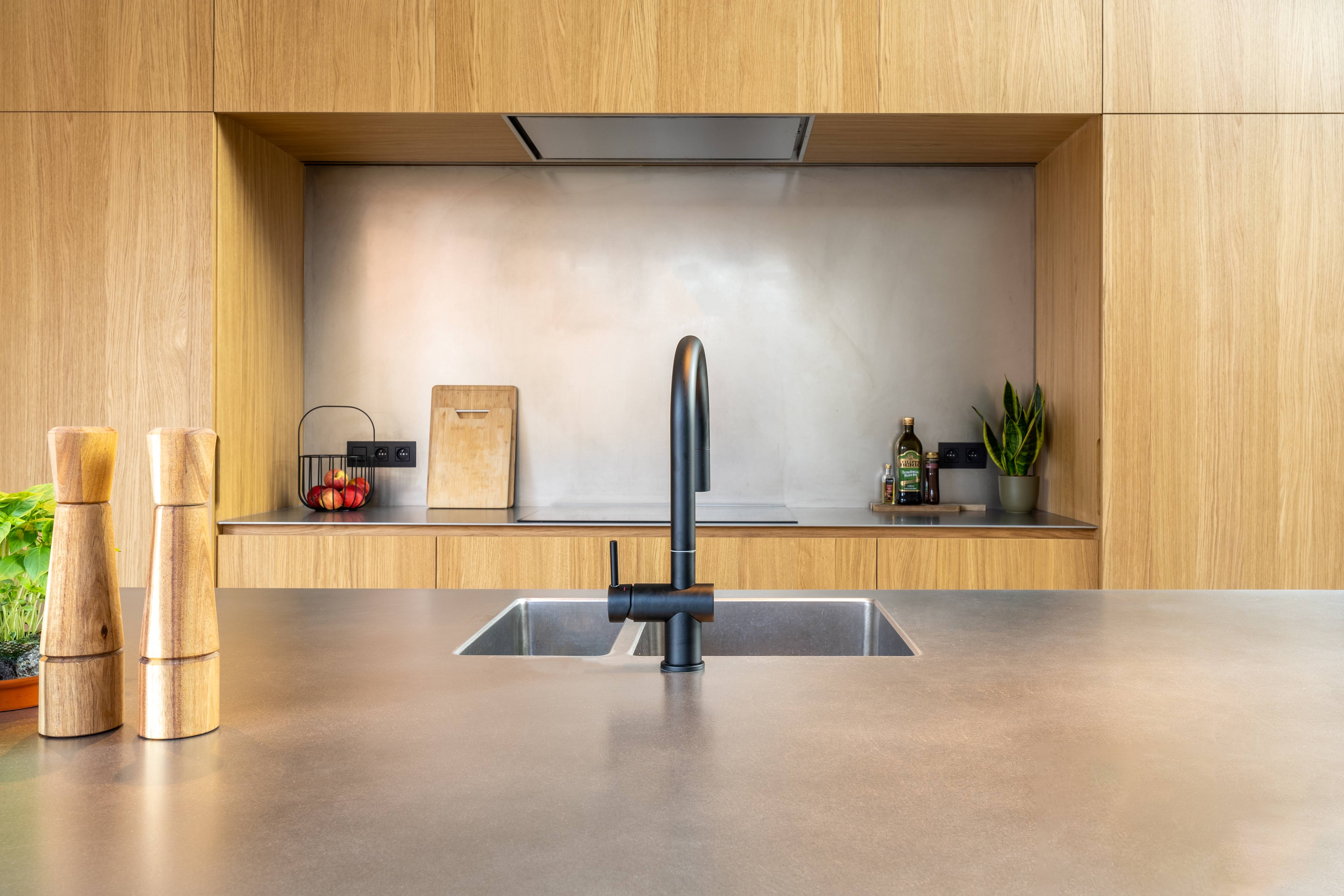 Oak kitchen - kitchen - Shinnoki - veneer panels - veneer - oak kitchen - Shinnoki kitchen