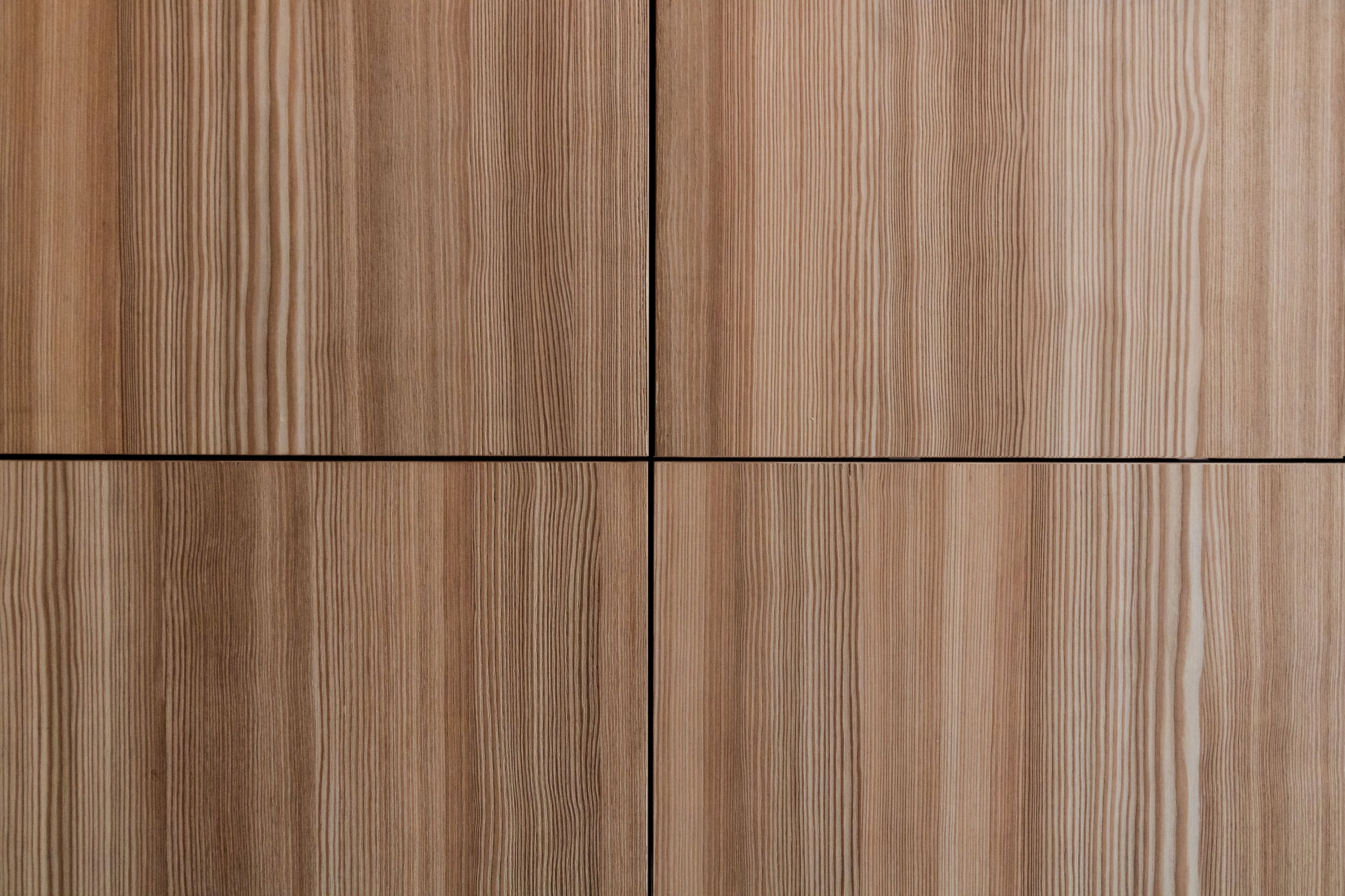 Nordus - nordus spring larch panels - wood veneer - wood veneer kitchen - kitchen - larch kitchen - larch