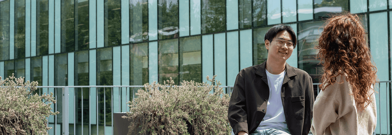 Two international students out in Kingston