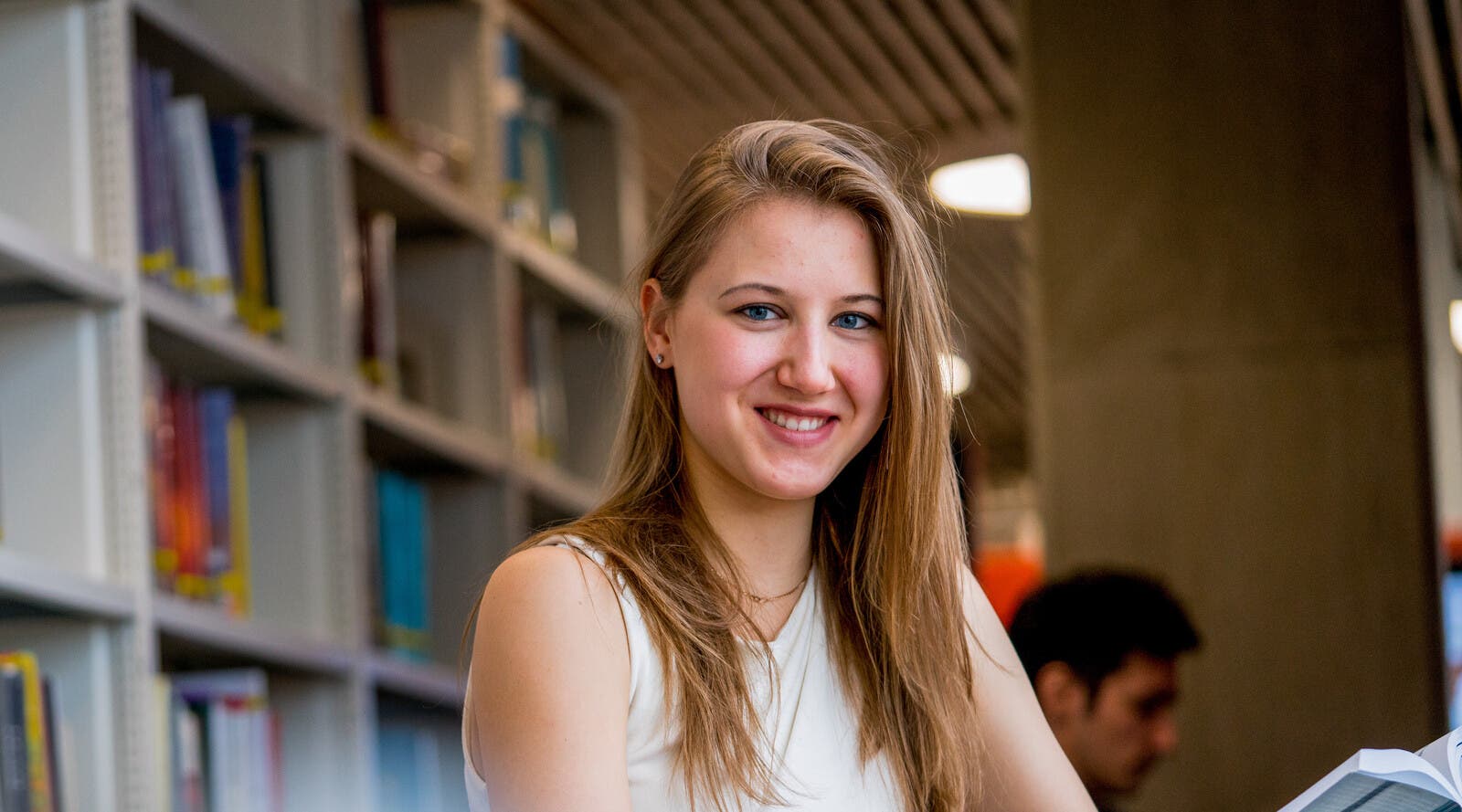 Elizaveta, a student at the University of Leeds