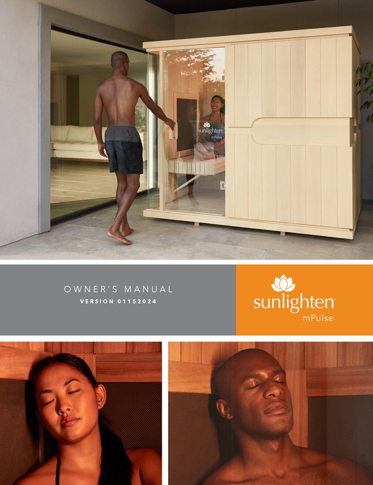 Sunlighten mPulse Owner's Manual