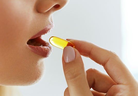 Taking vitamin