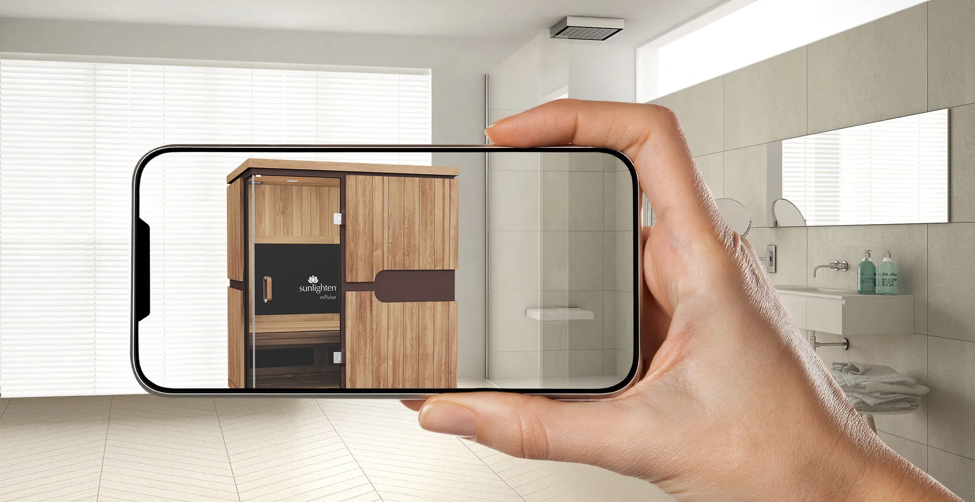 View sauna in your space