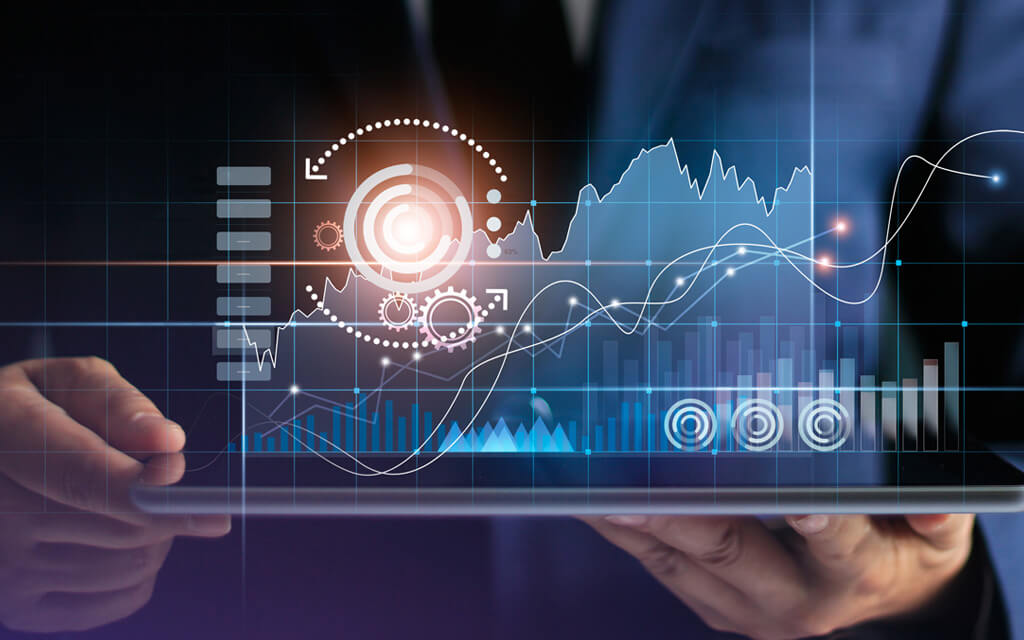 An abstract illustration that represents First Command's 2023 Market Outlook